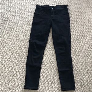 Gap 1969 black skinny jeans